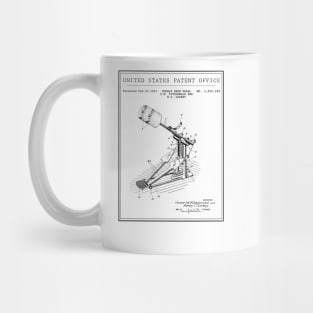 United States Office Patent - Double Bass Pedal Fitzgerald & Lockey Mug